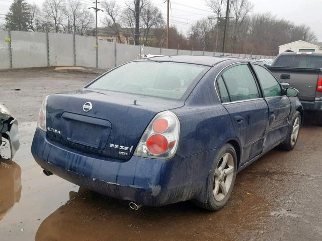 1N4BL11E05C233971 - 2005 NISSAN ALTIMA SE BLUE photo 4