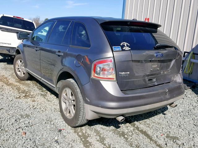 2FMDK36C39BA49098 - 2009 FORD EDGE SE GRAY photo 3