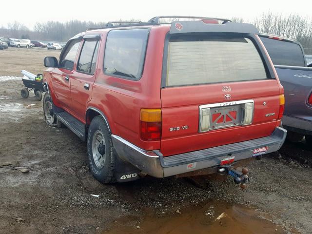 JT3VN39W5R0155628 - 1994 TOYOTA 4RUNNER VN RED photo 3