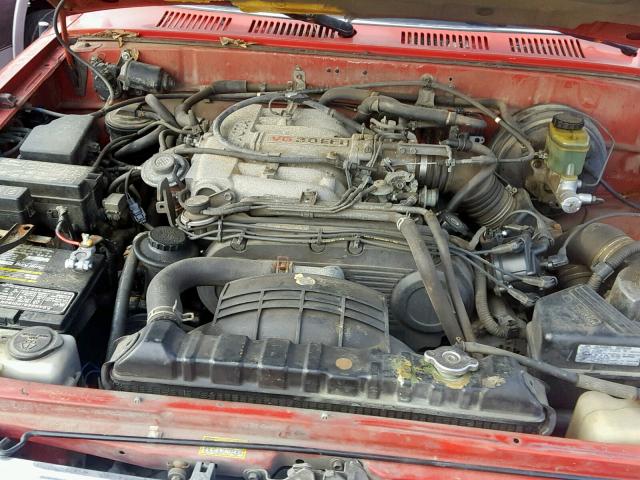 JT3VN39W5R0155628 - 1994 TOYOTA 4RUNNER VN RED photo 7