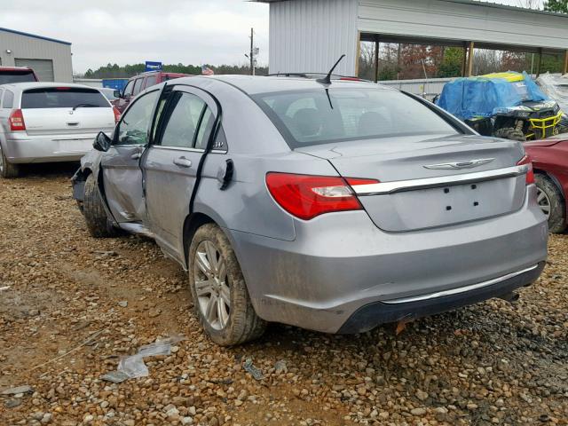 1C3CCBBBXEN120532 - 2014 CHRYSLER 200 TOURIN GRAY photo 3