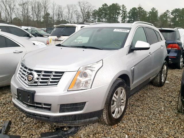 3GYFNBE34ES630009 - 2014 CADILLAC SRX LUXURY SILVER photo 2