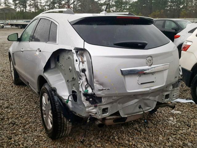 3GYFNBE34ES630009 - 2014 CADILLAC SRX LUXURY SILVER photo 3