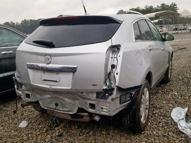 3GYFNBE34ES630009 - 2014 CADILLAC SRX LUXURY SILVER photo 4