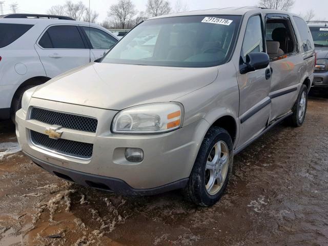 1GNDV231X7D214023 - 2007 CHEVROLET UPLANDER L თაფლისფერი ფოტო 2