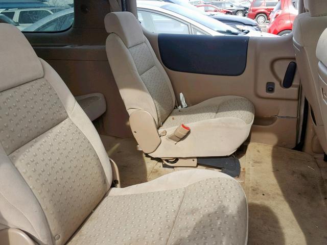 1GNDV231X7D214023 - 2007 CHEVROLET UPLANDER L თაფლისფერი ფოტო 6