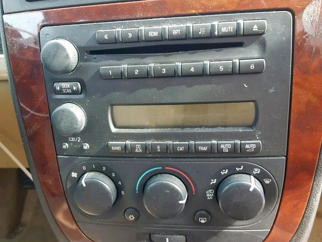 1GNDV231X7D214023 - 2007 CHEVROLET UPLANDER L თაფლისფერი ფოტო 9