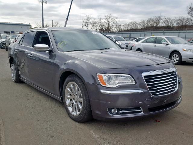 2C3CCAET1DH542890 - 2013 CHRYSLER 300C GRAY photo 1