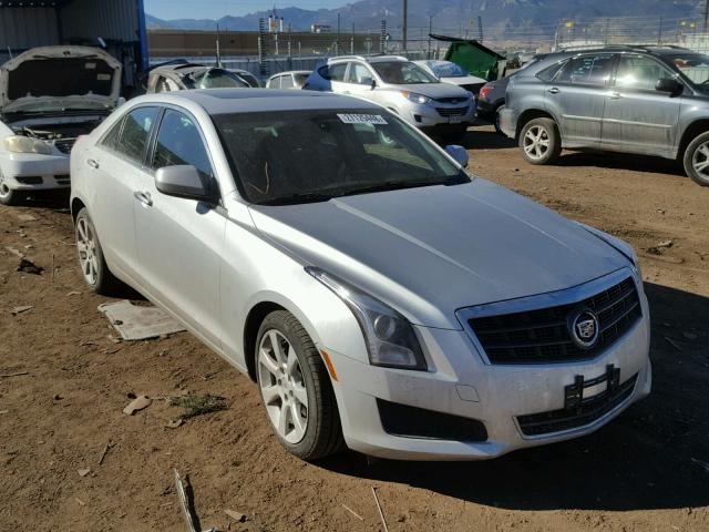 1G6AG5RX0E0164114 - 2014 CADILLAC ATS SILVER photo 1