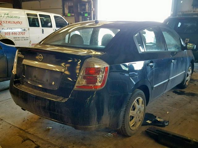 3N1AB6AP1CL769145 - 2012 NISSAN SENTRA 2.0 BLACK photo 4