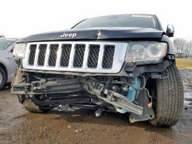 1C4RJFCT6CC246826 - 2012 JEEP GRAND CHER BLACK photo 9