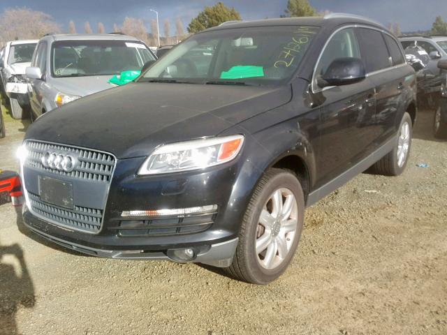 WA1BV74LX7D050778 - 2007 AUDI Q7 4.2 QUA BLACK photo 2