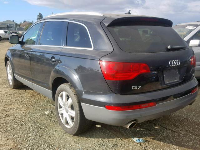 WA1BV74LX7D050778 - 2007 AUDI Q7 4.2 QUA BLACK photo 3