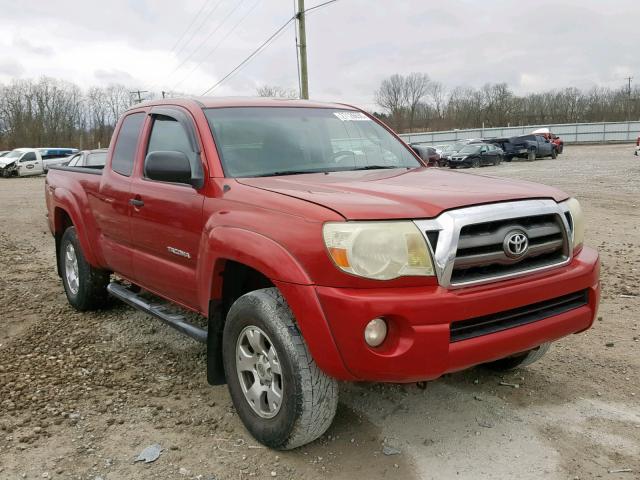 5TETU62N89Z593939 - 2009 TOYOTA TACOMA PRE RED photo 1