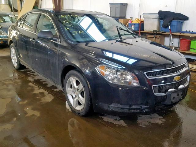 1G1ZB5EU4CF124244 - 2012 CHEVROLET MALIBU LS BLACK photo 1