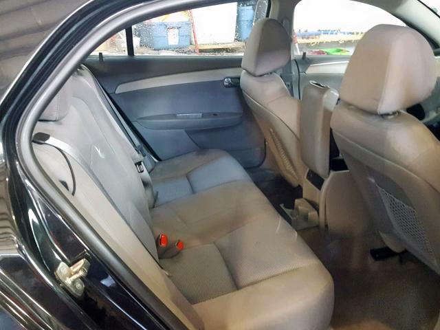 1G1ZB5EU4CF124244 - 2012 CHEVROLET MALIBU LS BLACK photo 6