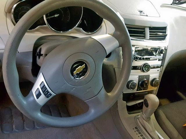 1G1ZB5EU4CF124244 - 2012 CHEVROLET MALIBU LS BLACK photo 9