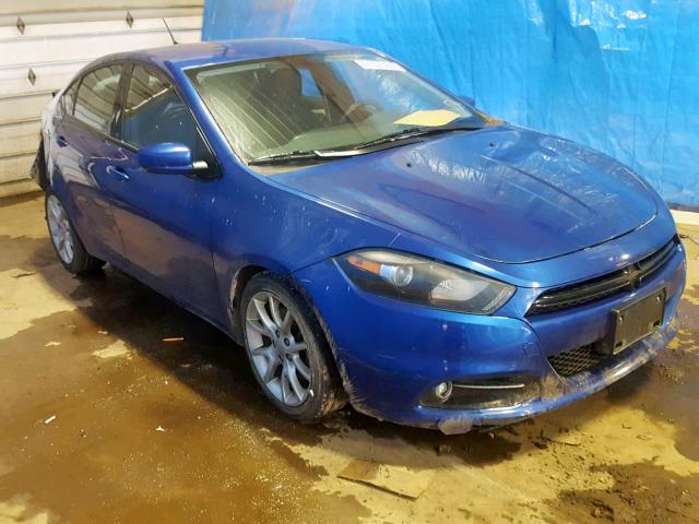 1C3CDFBA8DD301385 - 2013 DODGE DART SXT BLUE photo 1