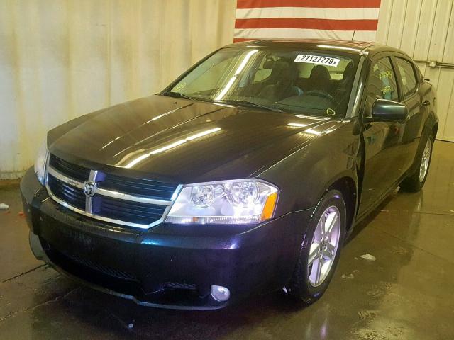 1B3CC5FB0AN158015 - 2010 DODGE AVENGER R/ BLACK photo 2