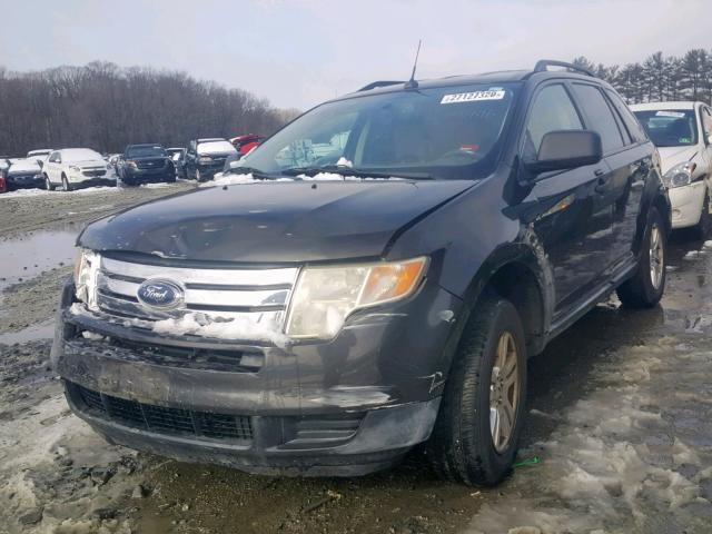 2FMDK36C17BB05696 - 2007 FORD EDGE SE BLACK photo 2