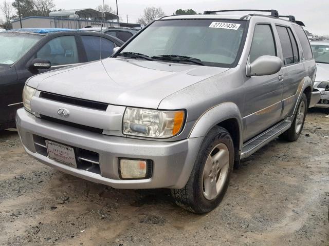 JNRDR09Y43W305082 - 2003 INFINITI QX4 BEIGE photo 2