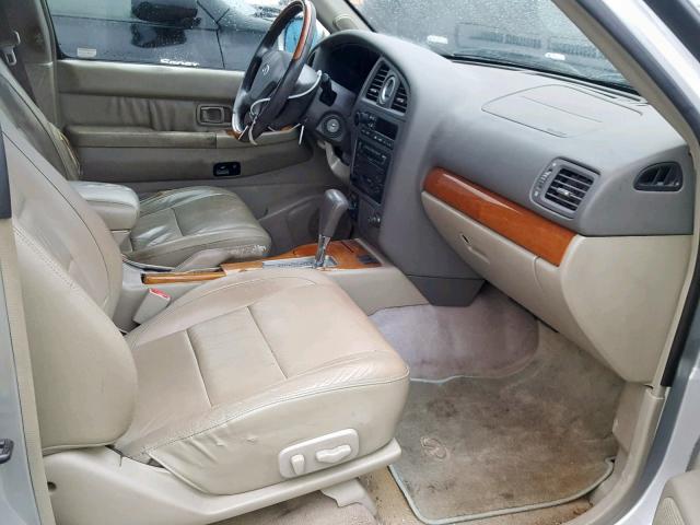 JNRDR09Y43W305082 - 2003 INFINITI QX4 BEIGE photo 5