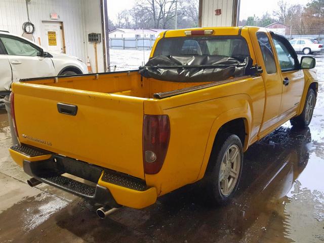 1GCCS196448215912 - 2004 CHEVROLET COLORADO YELLOW photo 4