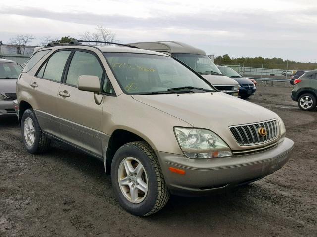 JTJHF10U310224372 - 2001 LEXUS RX 300 GOLD photo 1