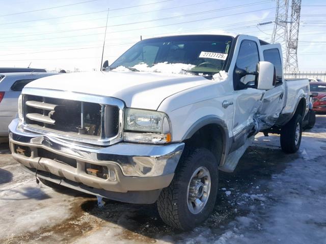 1FTSW31P53EB59317 - 2003 FORD F350 SRW S WHITE photo 2