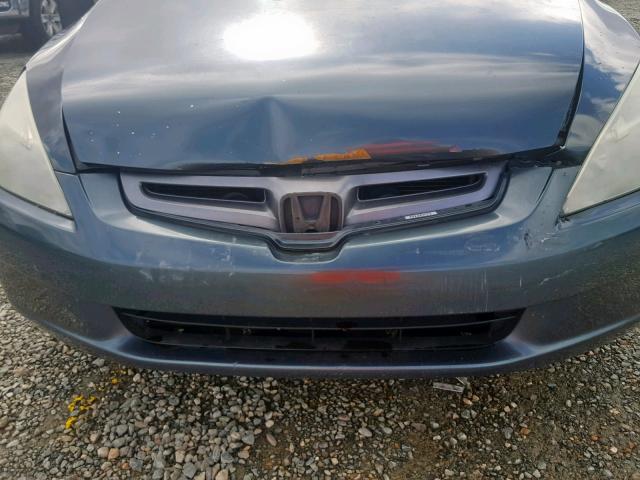 1HGCM66555A018651 - 2005 HONDA ACCORD EX GRAY photo 9