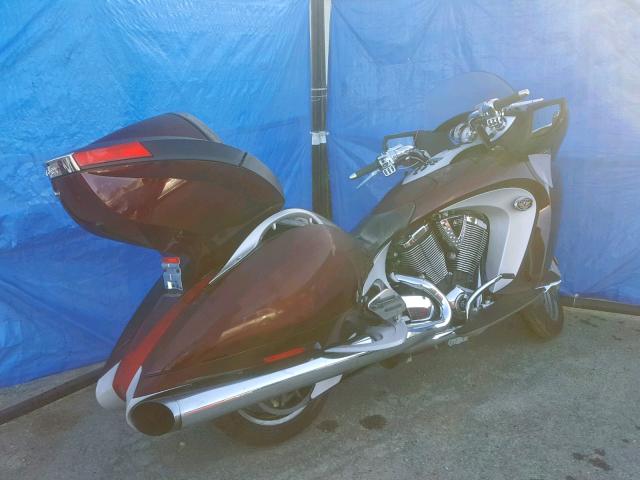 5VPSD36L383003731 - 2008 VICTORY MOTORCYCLES VISION DEL RED photo 4
