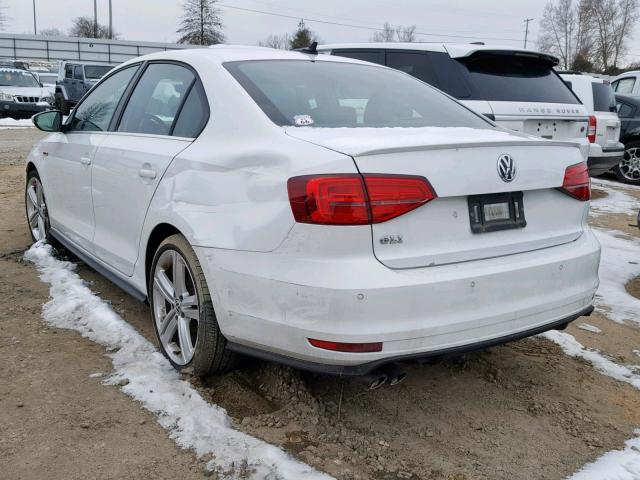 3VW5T7AJ3HM366361 - 2017 VOLKSWAGEN JETTA GLI WHITE photo 3