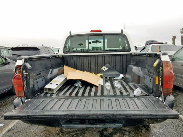 5TFNX4CN8EX034816 - 2014 TOYOTA TACOMA WHITE photo 6