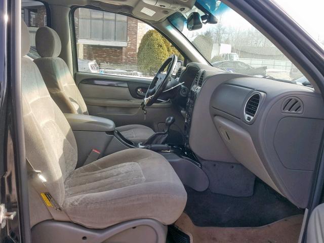 1GKDT13S042245682 - 2004 GMC ENVOY BLACK photo 5