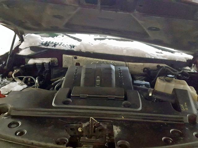 5LMJJ2J58AEJ09813 - 2010 LINCOLN NAVIGATOR RED photo 7