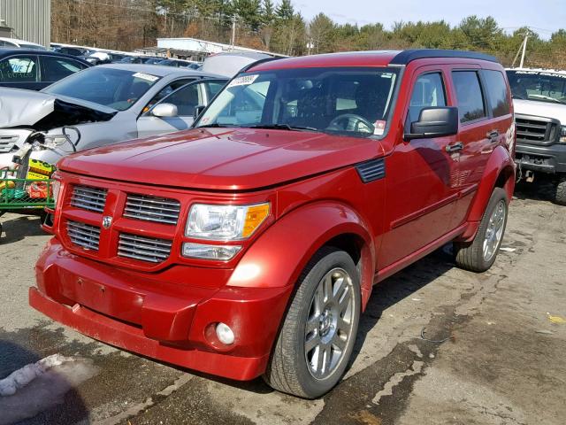 1D4PU6GX3AW175014 - 2010 DODGE NITRO DETO RED photo 2