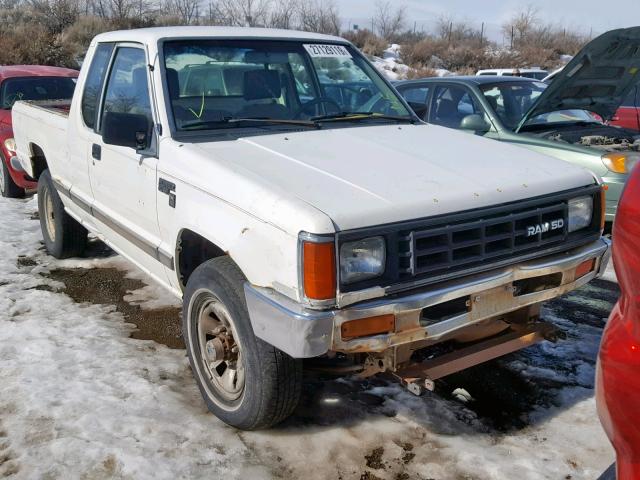 JB7FM45E4KP038559 - 1989 DODGE RAM 50 CUS WHITE photo 1