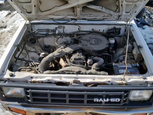 JB7FM45E4KP038559 - 1989 DODGE RAM 50 CUS WHITE photo 7