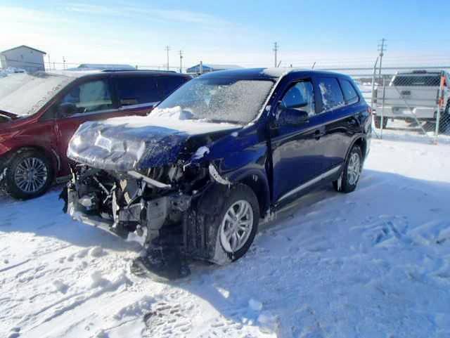 JA4AZ2A32GZ610805 - 2016 MITSUBISHI OUTLANDER BLUE photo 2