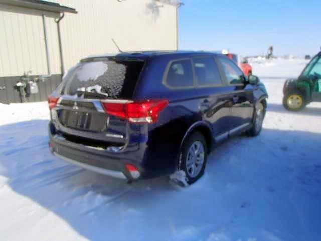 JA4AZ2A32GZ610805 - 2016 MITSUBISHI OUTLANDER BLUE photo 4