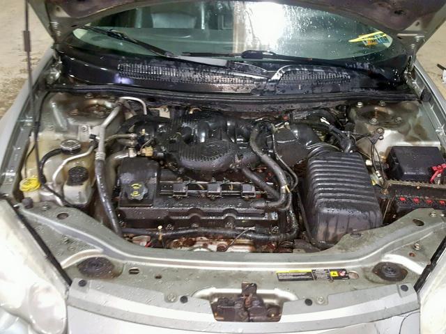 1C3EL56R14N401828 - 2004 CHRYSLER SEBRING LX GRAY photo 7