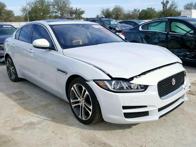 SAJAD4BVXHCP13282 - 2017 JAGUAR XE PREMIUM WHITE photo 1