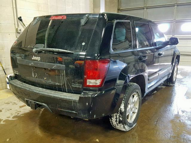 1J8GR48K97C668205 - 2007 JEEP GRAND CHER BLACK photo 4