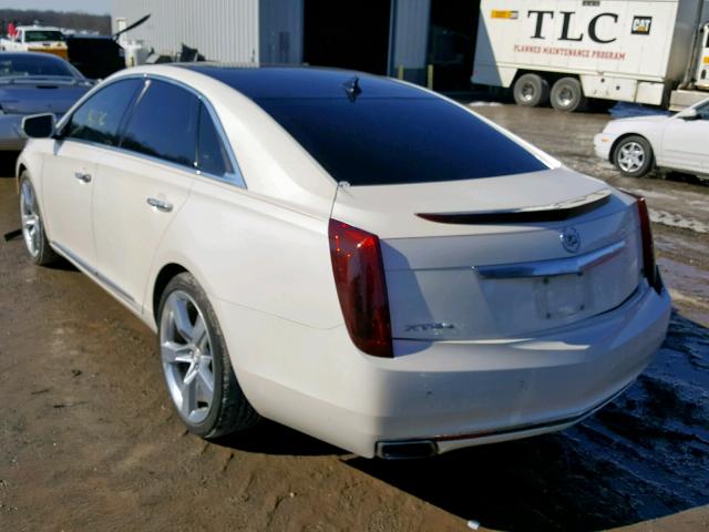 2G61V5S33D9209113 - 2013 CADILLAC XTS PLATIN WHITE photo 3