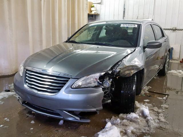 1C3CCBBB0CN149020 - 2012 CHRYSLER 200 TOURIN SILVER photo 2