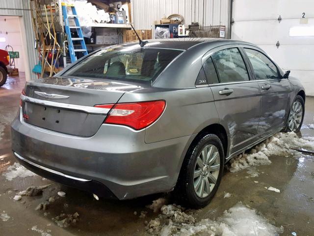 1C3CCBBB0CN149020 - 2012 CHRYSLER 200 TOURIN SILVER photo 4