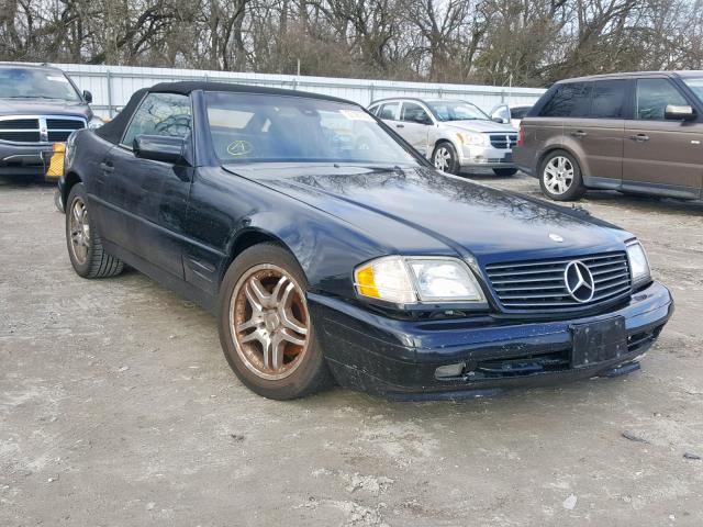 WDBFA63F6VF142673 - 1997 MERCEDES-BENZ SL 320 BLACK photo 1