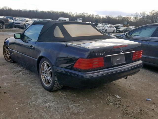 WDBFA63F6VF142673 - 1997 MERCEDES-BENZ SL 320 BLACK photo 3