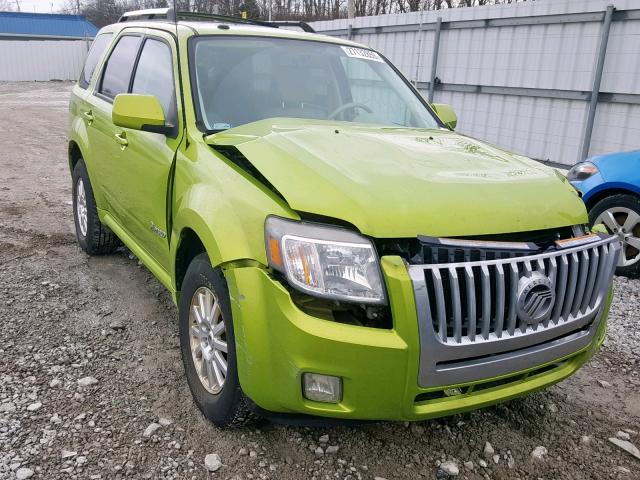 4M2CN2K39BKJ03081 - 2011 MERCURY MARINER HY GREEN photo 1