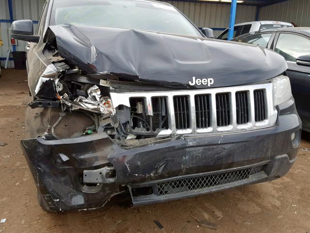 1C4RJFAG2CC134790 - 2012 JEEP GRAND CHER BLACK photo 9